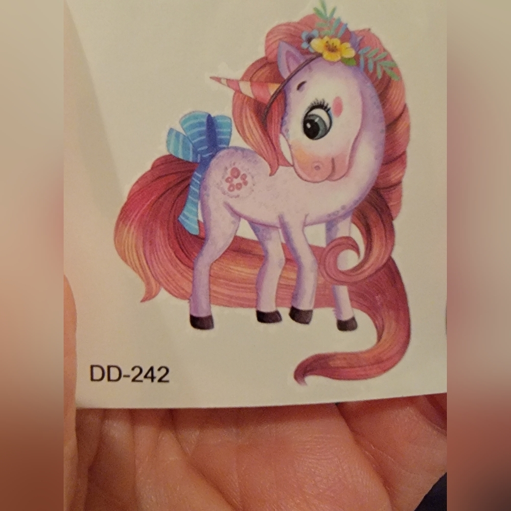 Colorful Cartoon Tattoo Set - Picture 5 of 7